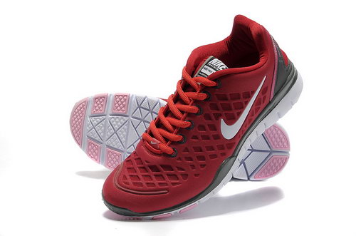 Nike Free Tr Womens Size Us9 9.5 10 Red Grey Czech